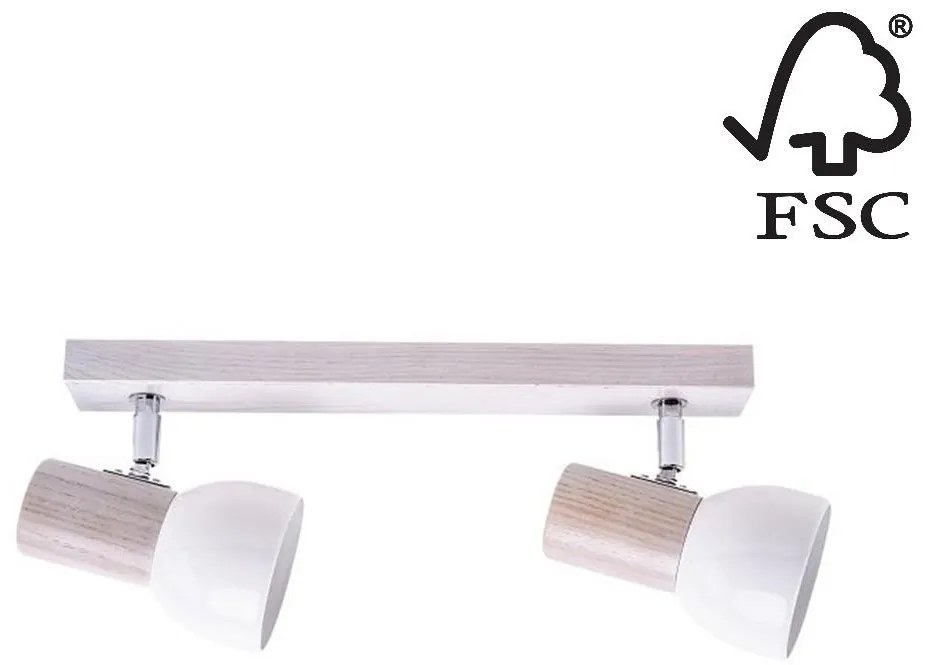 Spot-Light 2224232 - Bodové svietidlo SVENDA 2xE27/60W/230V SP0473