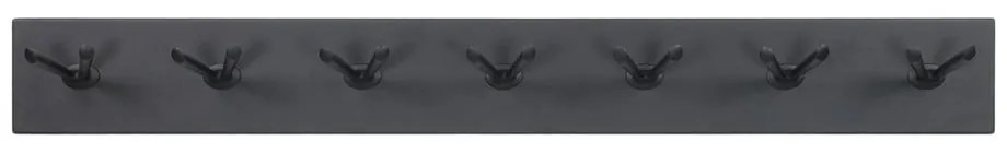 Čierny kovový nástenný vešiak Pull – Spinder Design