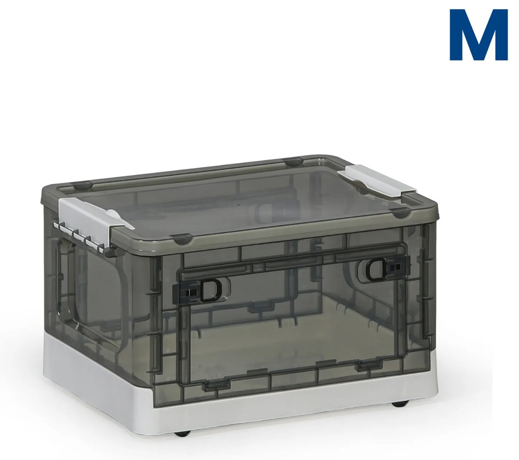 Skladací plastový box M 20 l, 415 × 290 × 235 mm