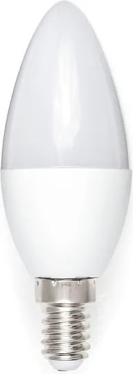 MILIO LED žiarovka C37 - E14 - 3W - 270 lm - studená biela