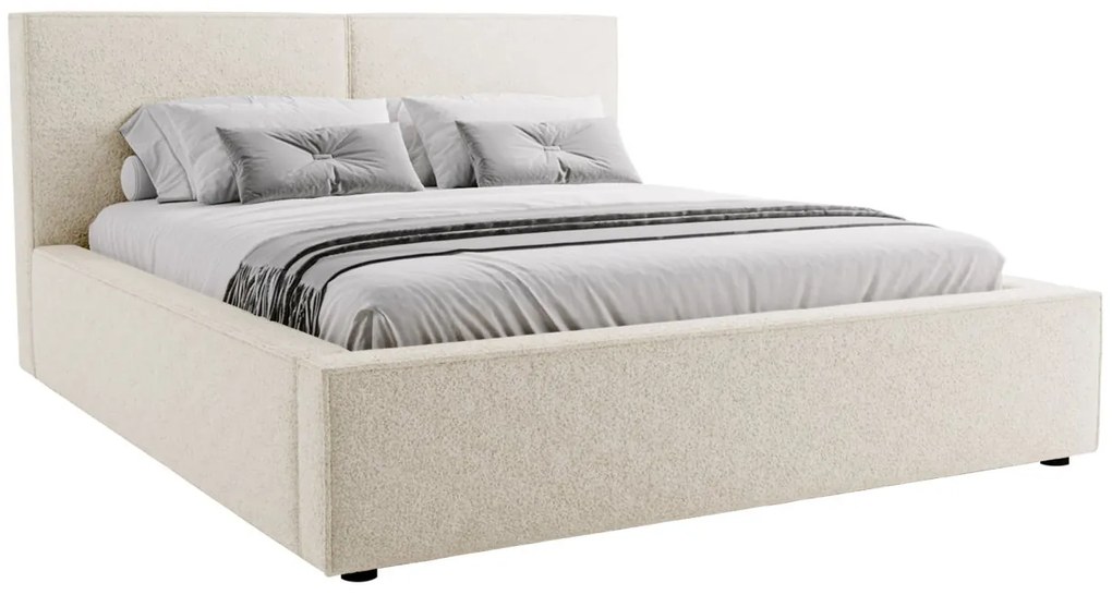 Manželská posteľ Sokoz Boucle, Rozmer postele: 140x200, Poťahy: Coral 15