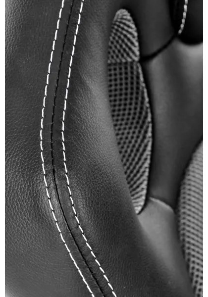 Kancelárska stolička KENU čierna/šedá