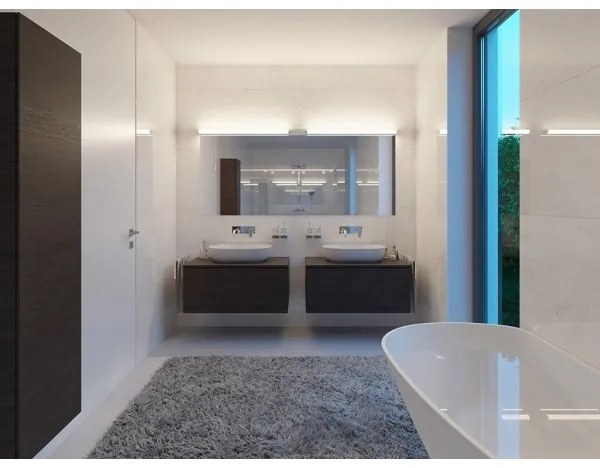 LED2 - LED Kúpeľňové nástenné svietidlo TONDA LED/18W/230V IP44 3000K/4000K