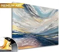 Obrazy na plátne - PREMIUM ART – V oblakoch Zľava 30 % 80x60 cm