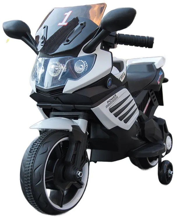 Elektrická motorka Motocykel K1500 Emulation biele