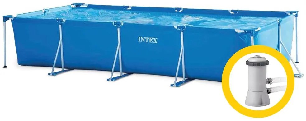 Bazén Intex Frame Family 4,5 x 2,2 x 0,84 m s kartušovou filtráciou