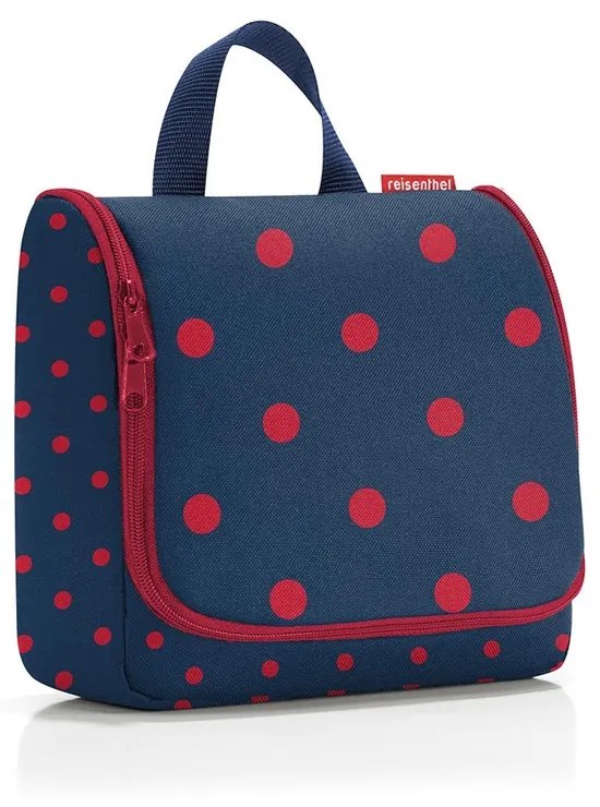 Reisenthel Kozmetická taška Toiletbag mixed dots red