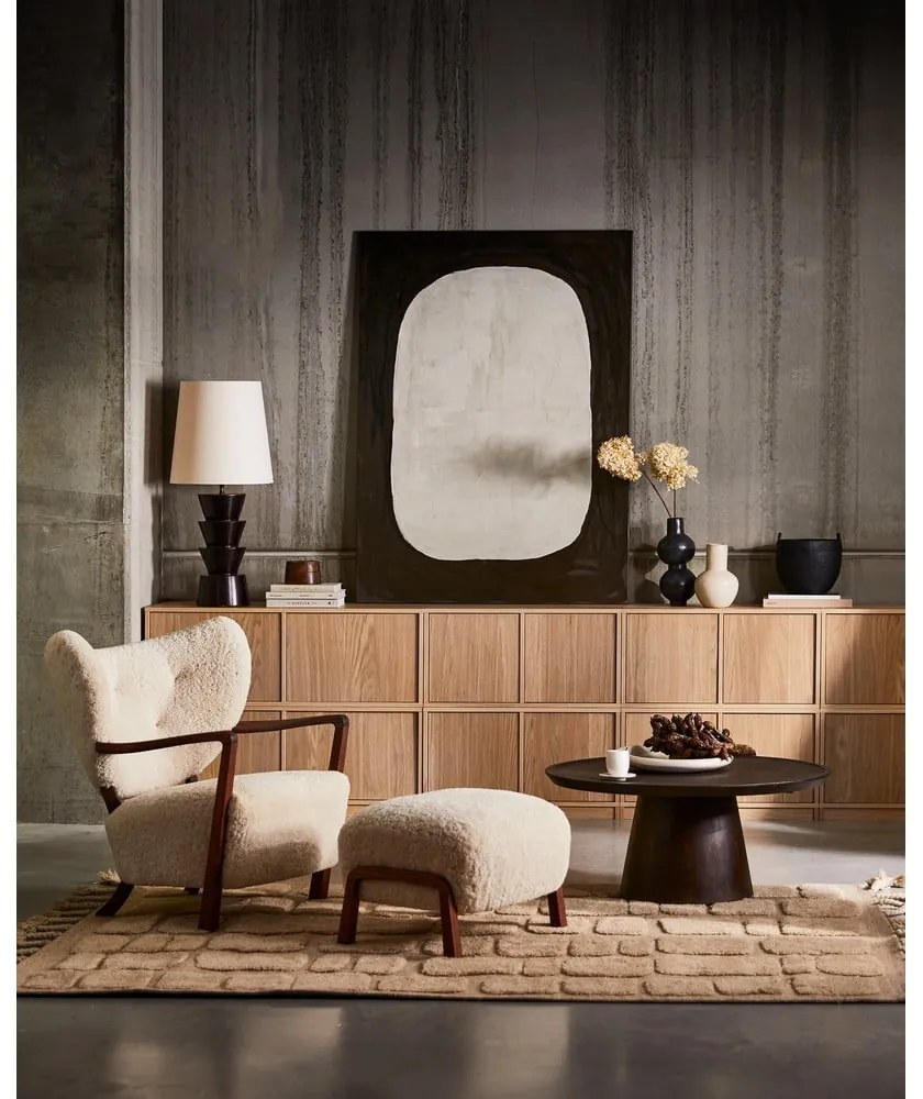 TV zostava v dekore duba v prírodnej farbe 264x88 cm Modulair – vtwonen