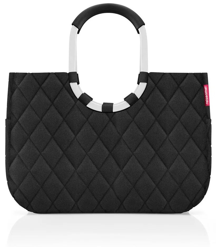 Reisenthel Módna taška Loopshopper L rhombus black
