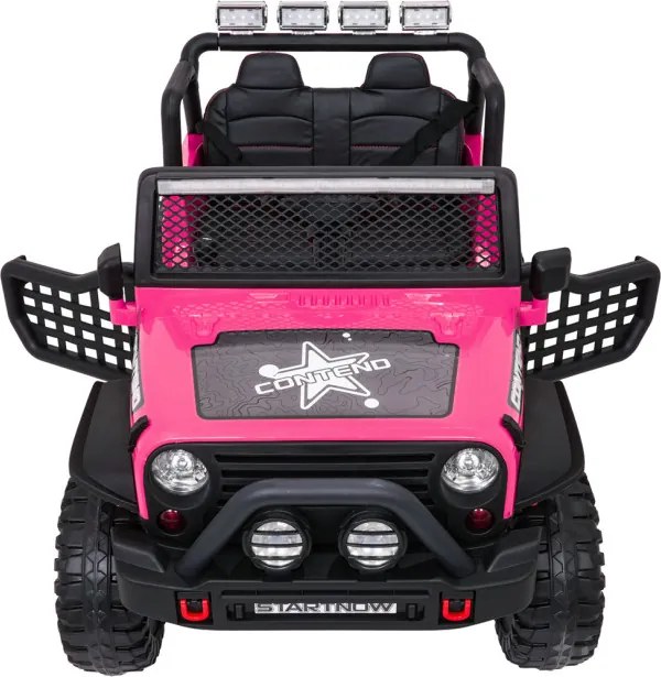 Elektrické autíčko Jeep BEAST 4x4 ružové