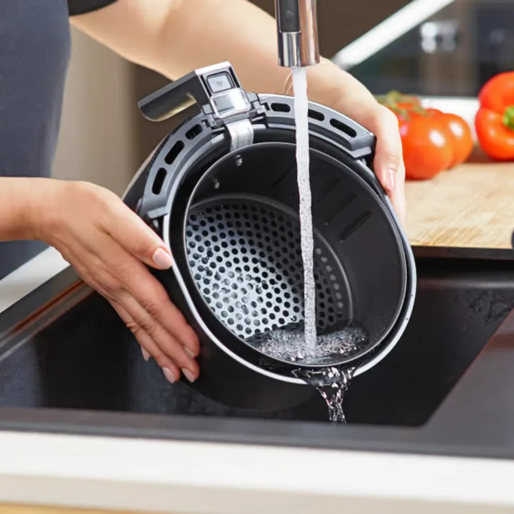 Monzana Teplovzdušná fritéza FRY, 1500W, 3,6l, čierna