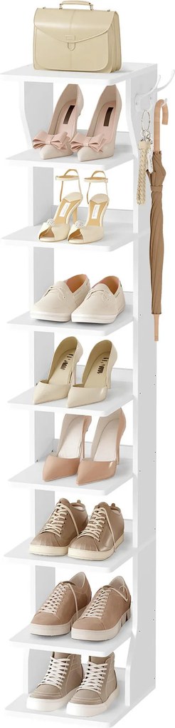XXXLutz REGÁL NA TOPÁNKY, biela, 26,4/147/30 cm Boxxx - Online Only drobný nábytok - 002543076401