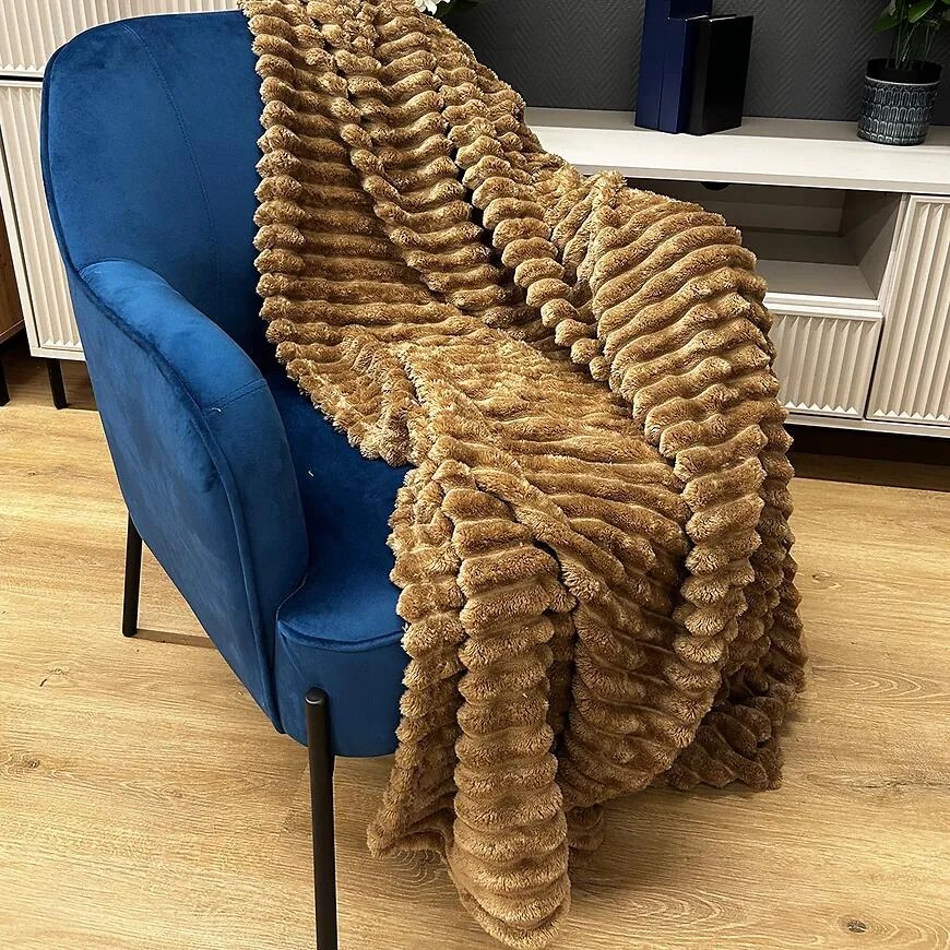 Deka Laura 200x220 cm 10 hnedá