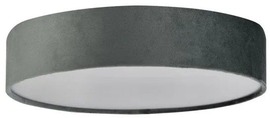 Searchlight 23298-3GY - Stropné svietidlo DRUM 3xE27/60W/230V sivé