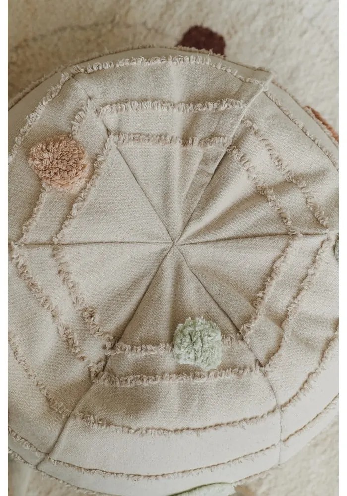 Krémovobiely detský sedací vak Solar System – Lorena Canals