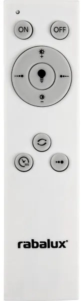 Rabalux 5445 - LED stmievateľné stropné svietidlo DANNY LED/36W/230V + diaľkový ovládač