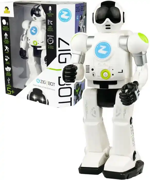 MaDe Robot Zigybot s funkciou rozpoznania hlasu 33cm | BIANO