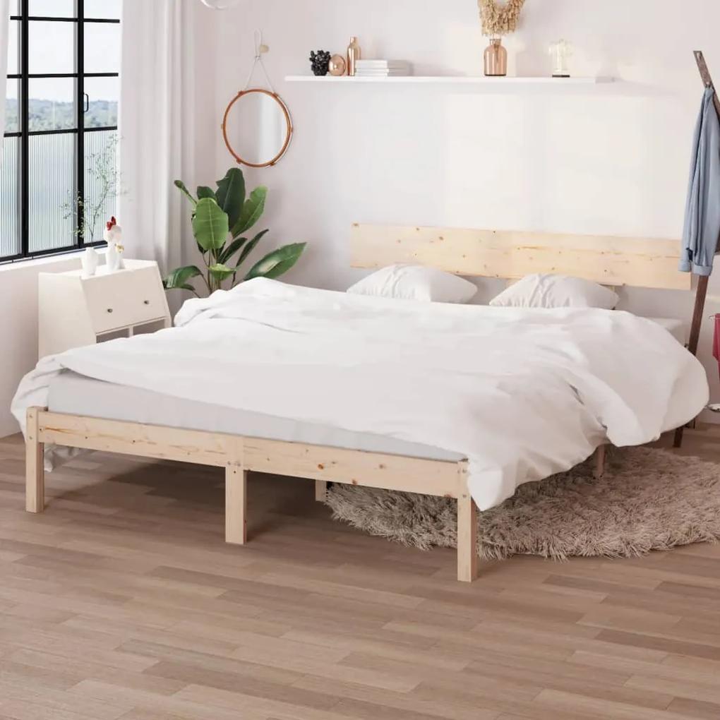 Rám postele z borovicového dreva 150x200 cm UK manželská