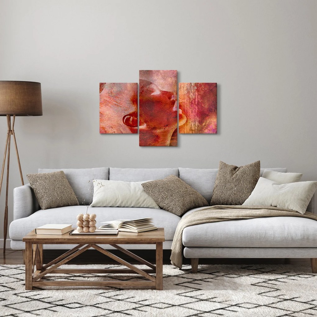 Obraz - Profil ženskej tváre (90x60 cm)