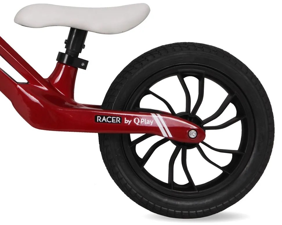 Detský balančný bicykel Qplay Racer červený