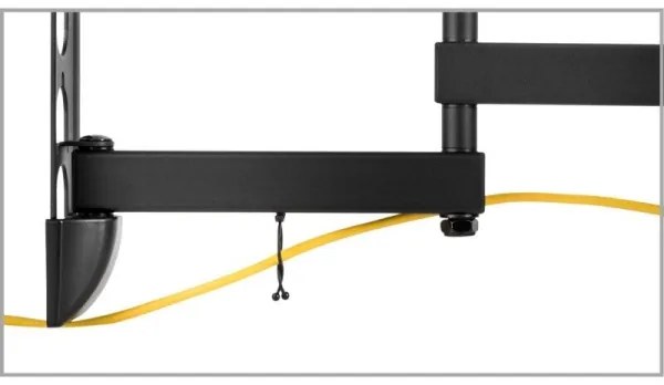 MK FLORIA MKF-23DP444 - Nástenný držiak na TV s kĺbom 65" čierna