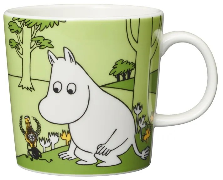 Hrnček Moomintroll 0,3l, zelený