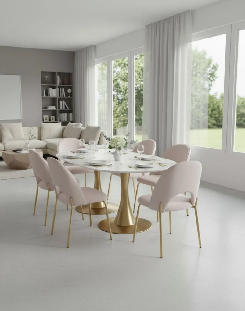 Stoličky24.sk - Stolička Molly Gold béžová