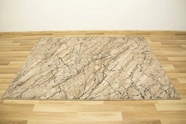 Koberec Aqua Marble 04 mramor, béžový / sivý