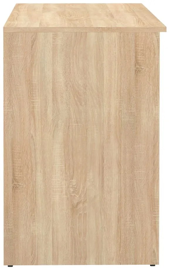 Pracovný stôl s doskou v dubovom dekore 50x115 cm Oxford – TemaHome