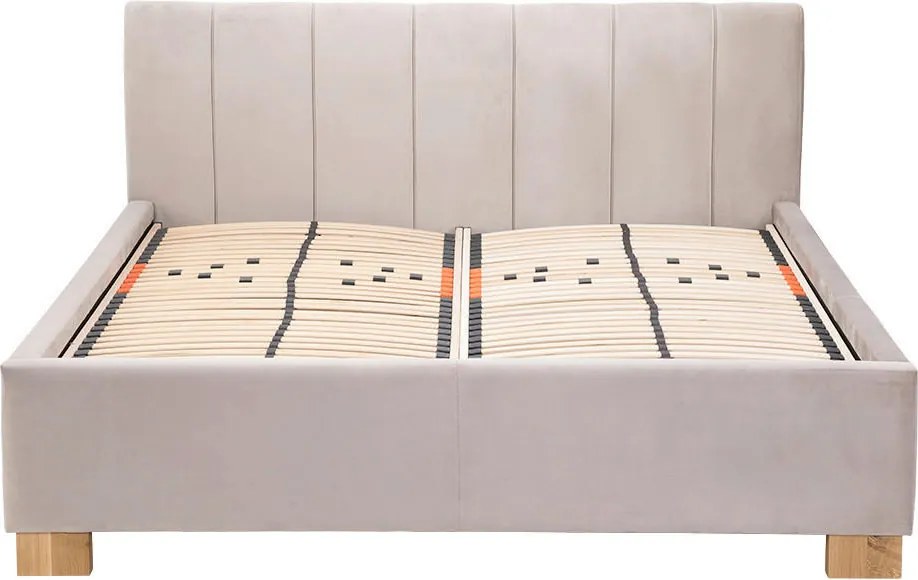 XXXLutz ČALÚNENÁ POSTEĽ, 180/200 cm, béžová Moderano - Postele - 000504000803