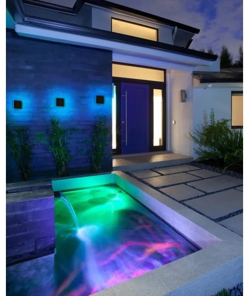 Immax NEO 07911L - LED RGB Stmievateľné solárne svietidlo 1W/5V hranatý IP54 Tuya