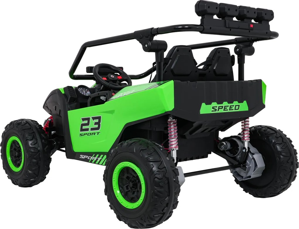 Ramiz Elektrická bugina TURBO 23 pre deti zelená