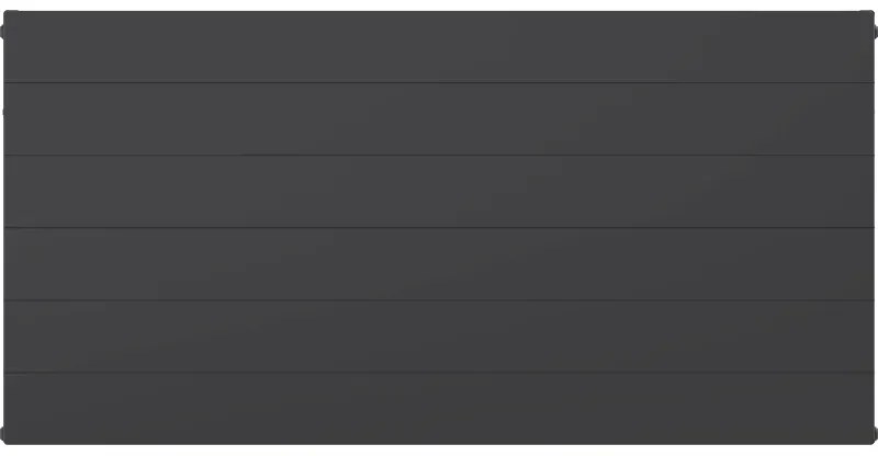 Mexen, panelový radiátor Mexen Line CL11 500 x 400 mm, bočné pripojenie, 273 W, antracitový - W411L-050-040-66