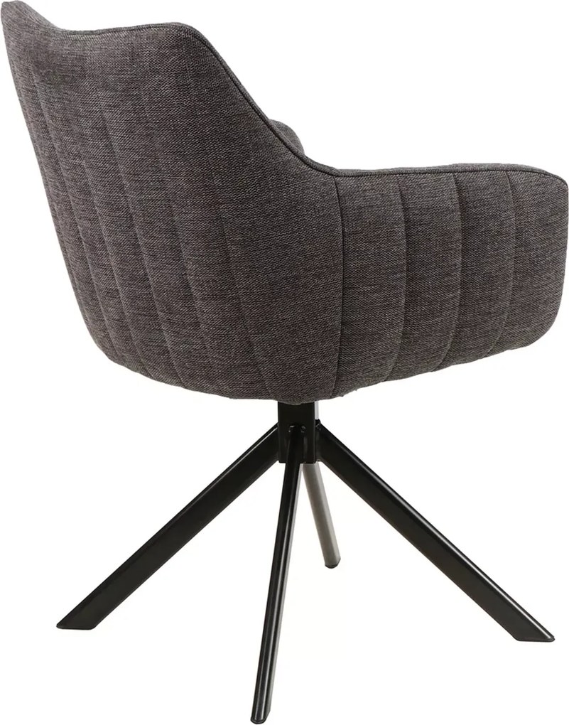 SI Stolička Azalia Brego tmavo šedá