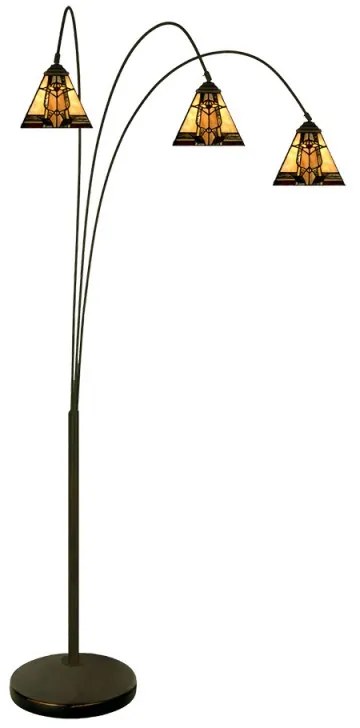 Stojacia lampa Tiffany POLLUX 200*91