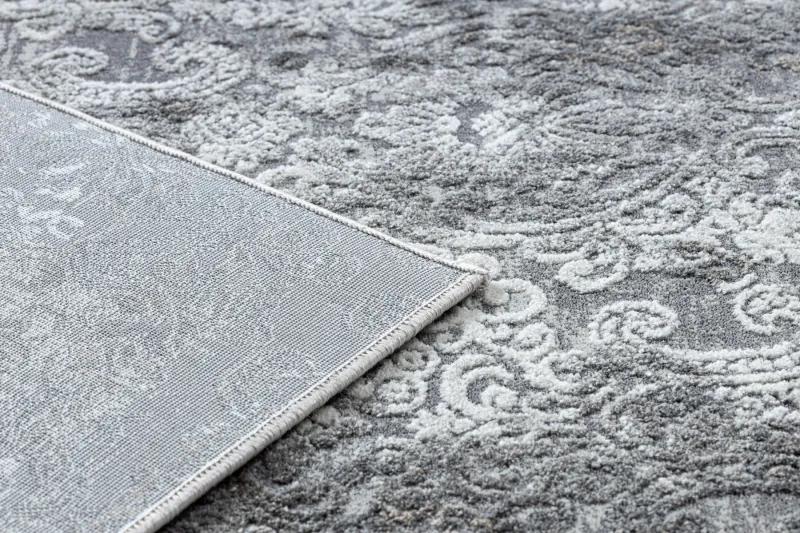 Moderný koberec NOBLE 6773 45 ornament vintage, sivý