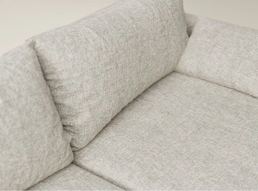 Béžová ženilková rozkladacia/s úložným priestorom rohová pohovka (ľavý roh/s leňoškou) Leon – Maison de Rêve