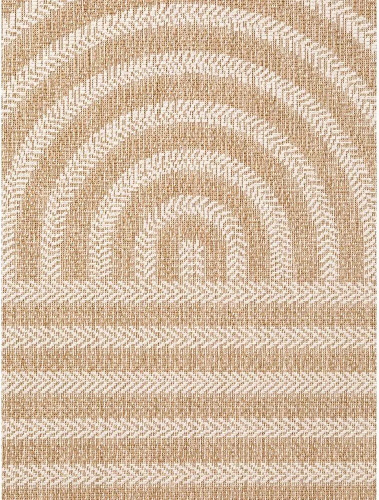 Krémovobiely/v prírodnej farbe vnútorný a vonkajší koberec 160x230 cm Haringey Woodfield – Ted Baker