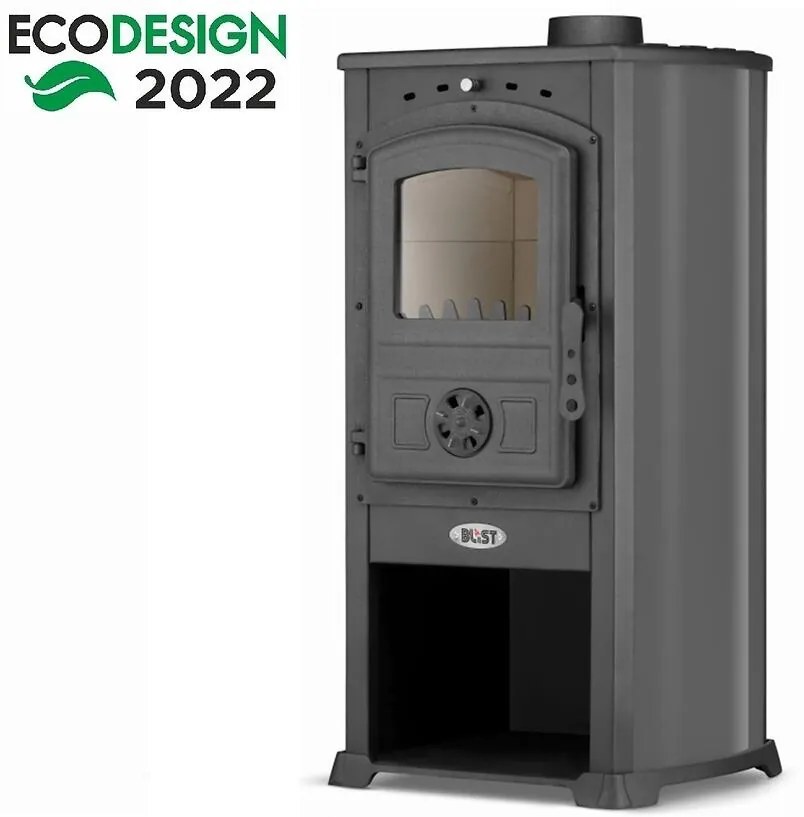 Krbové kachle ZAR čierne 7,5 kW