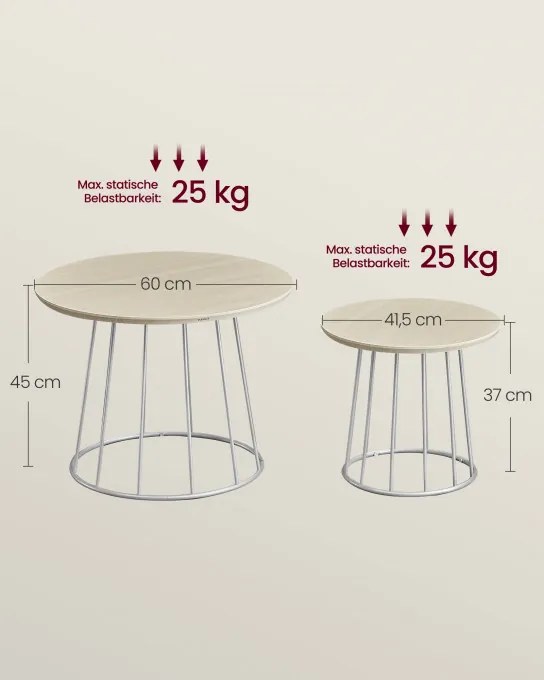 Set konferenčných stolíkov LCT045K67