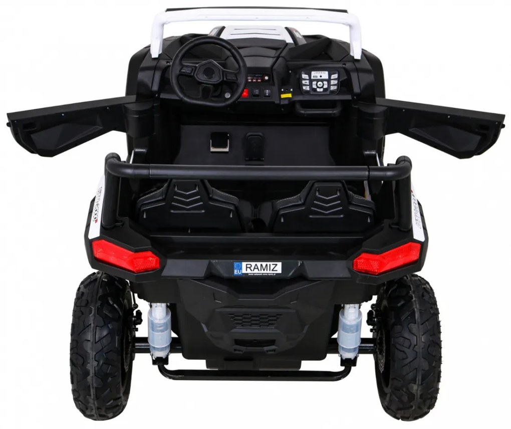 RAMIZ ELEKTRICKÉ AUTÍČKO BUGINA Elektrická bugina ATV STRONG Racing 4x4 Buggy Biela 180 W, 24V, 24V14Ah, 2023