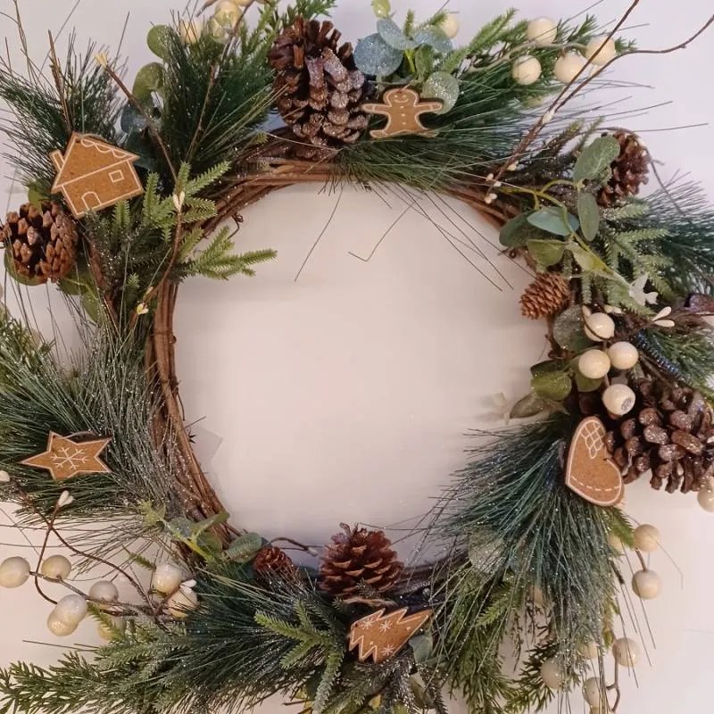 DECOLED Sada ozdôb, 30 x 13 x 1 cm, drevené