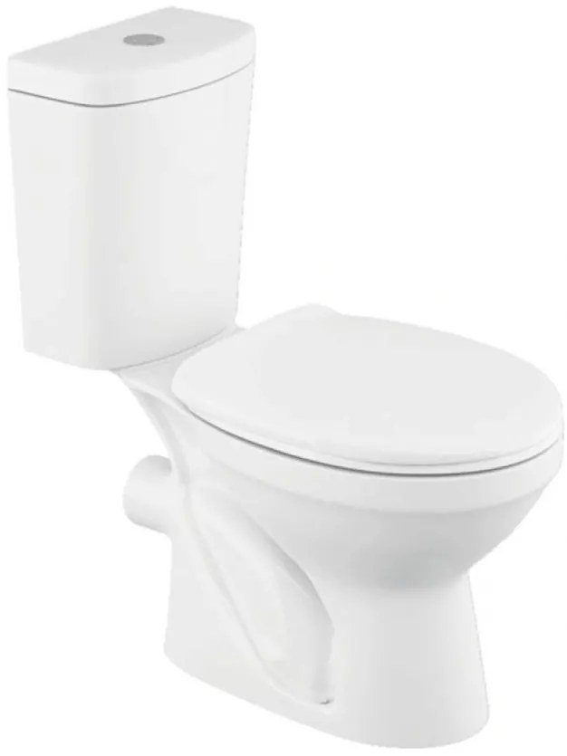 Cerano Hektor, WC kombi, zadný odpad, splachovací mechanizmus, CER-403416