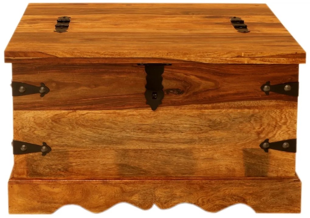 furniture-nabytek.cz - Truhla s úložným priestorom 80x45x80 z masívu palisander
