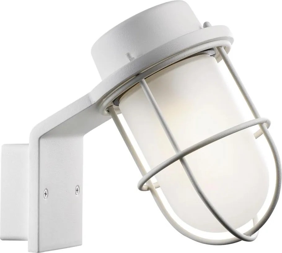 Nordlux - Vonkajšie nástenné svietidlo MARINA 1xE27/60W/230V IP44 biela