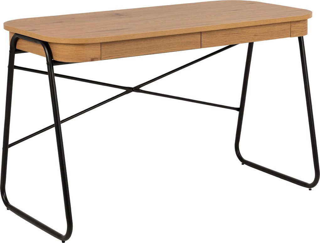 XXXLutz PÍSACÍ STÔL, farba duba, 120/60/75 cm MID.YOU - Online Only kancelárie - 001749055001