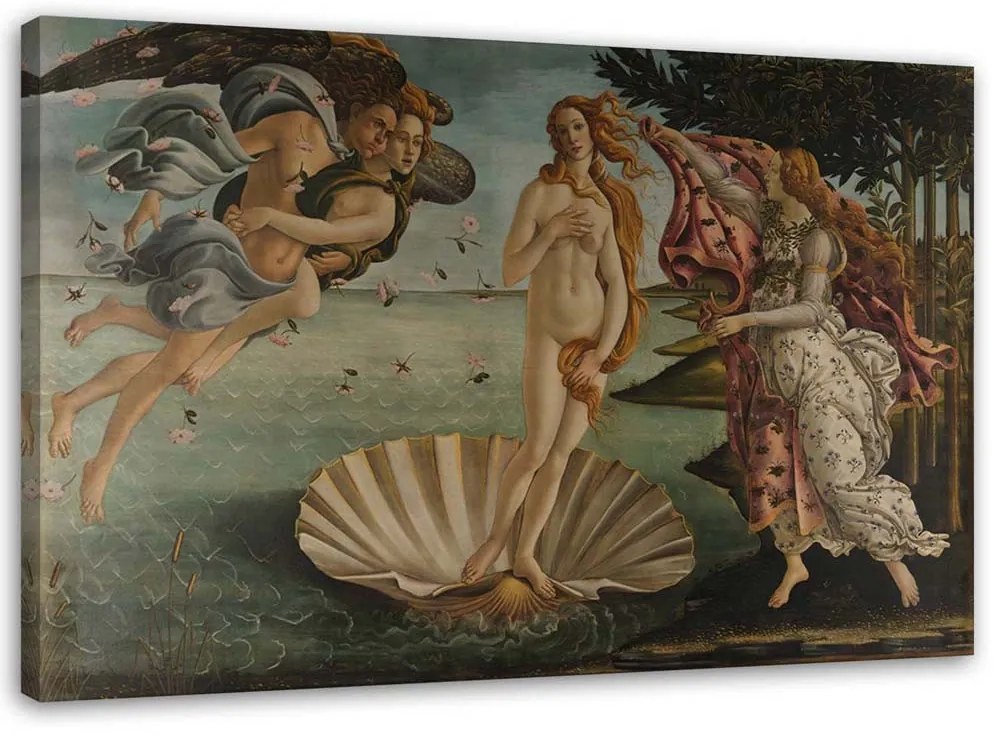 Gario Obraz na plátne Zrodenie Venuše - Sandro Botticelli, reprodukcia Rozmery: 60 x 40 cm