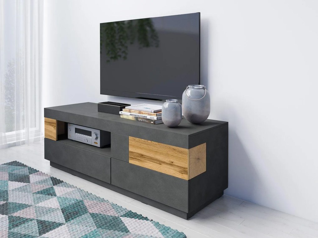 TV stolík Stacey Typ 41 (matera + dub wotan). Akcia -14%. Vlastná spoľahlivá doprava až k Vám domov. 1030480