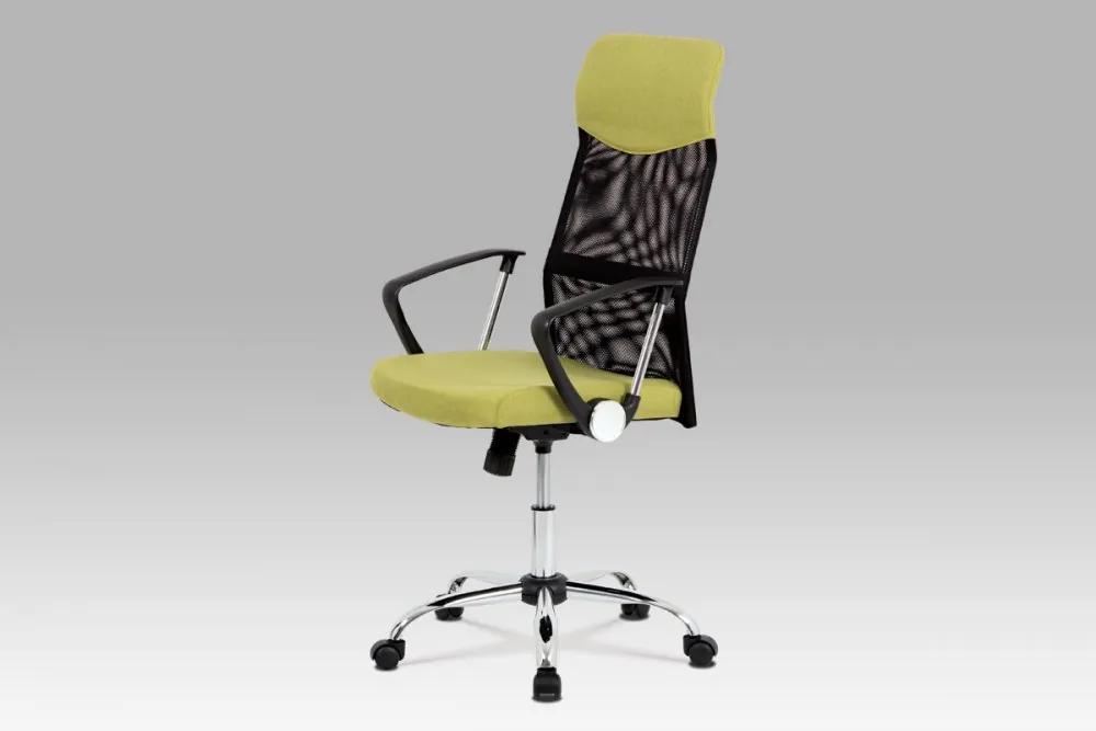 Kancelárska stolička KA-E301 GRN zelená / čierna Autronic