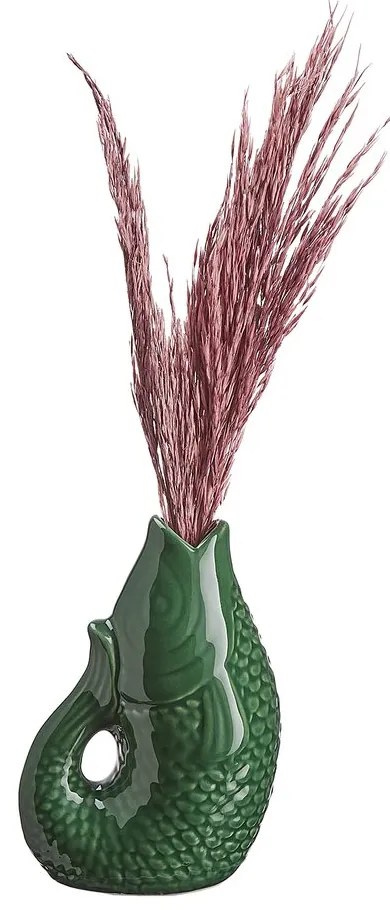 KOI Váza 12 cm - zelená